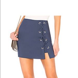 Revolve Lace up Skirt - Size XS
